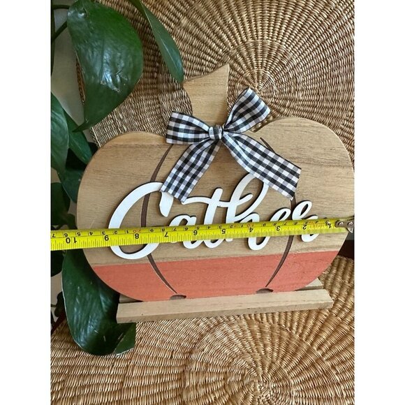 Gather Pumpkin Harvest home decor - Picture 5 of 8